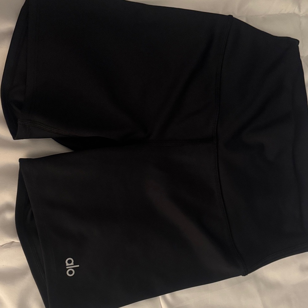 ALO Yoga Black Bike Shorts